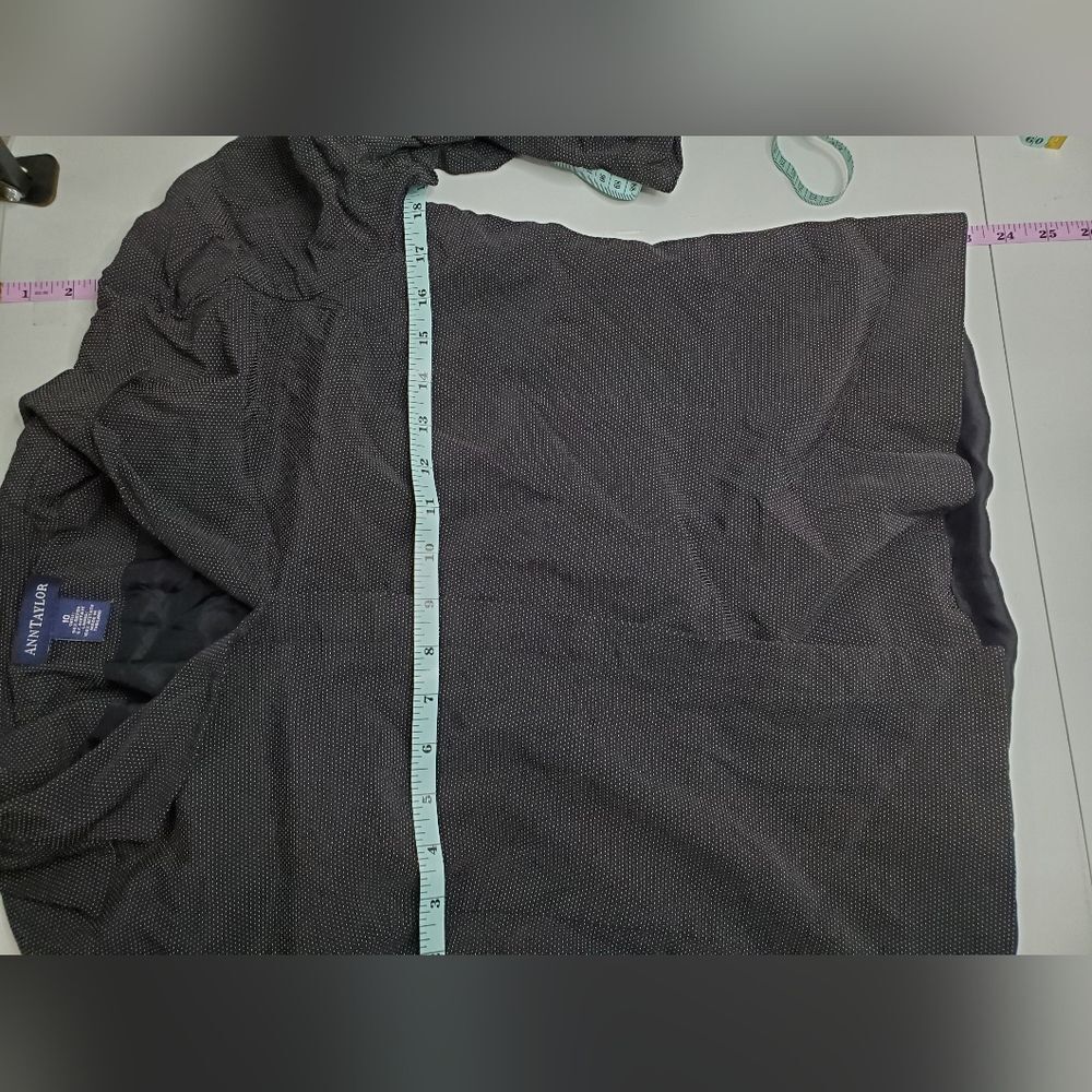 Ann Taylor Concealed Button Down Blouse - Picture 12 of 14